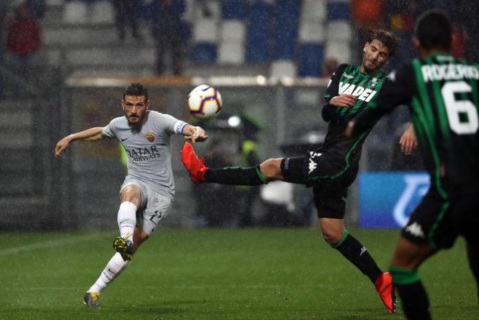 Soccer: Serie A; Sassuolo-Roma