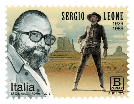 Cinema: un francobollo per ricordare Sergio Leone