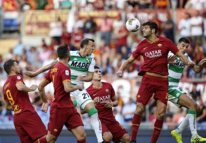 Soccer: Serie A; Roma vs Sassuolo