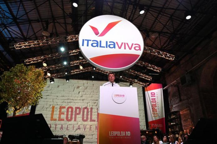 Matteo Renzi at the event
