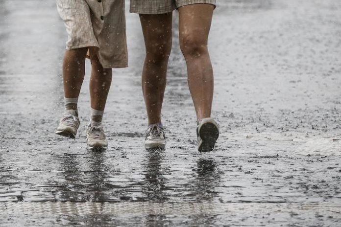 Temporale a Roma