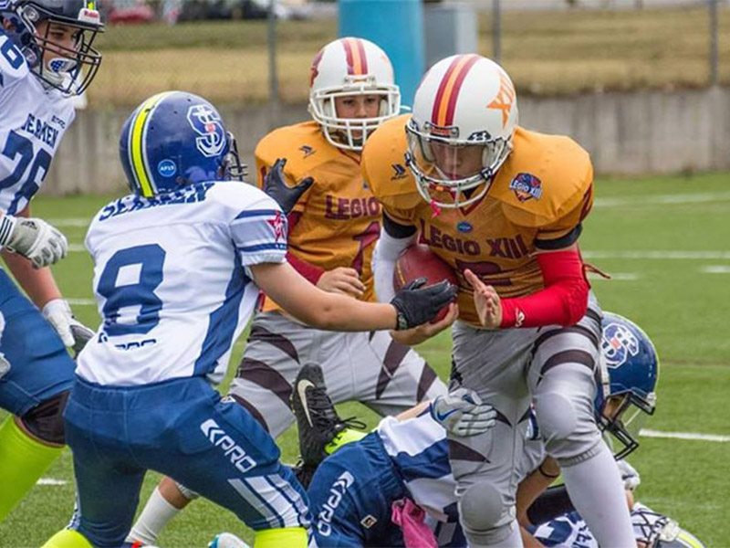 Anche Il Football Americano Di Legio Xiii Roma E Con Mabasta Contro Bullismo E Cyberbullismo Gazzetta Di Roma