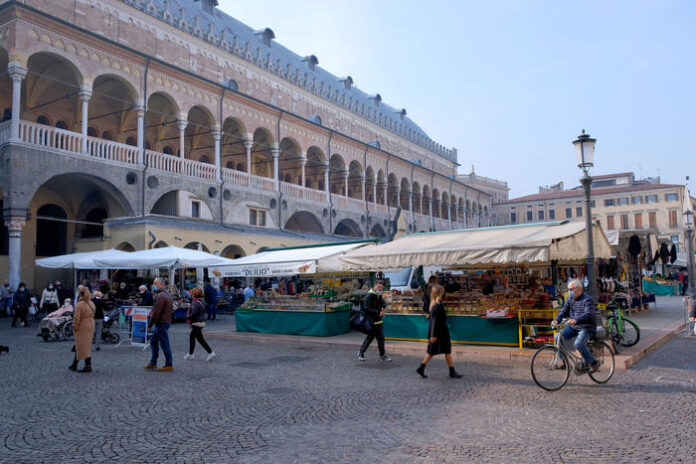 ITALY PANDEMIC CORONAVIRUS IN ITALY - PADOVA