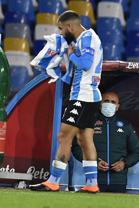 SSC Napoli vs AS Roma - Tribute to Maradona in Naples