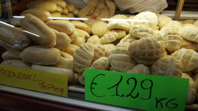 ++ Eurostat, il pane mai così caro nell'Ue ++